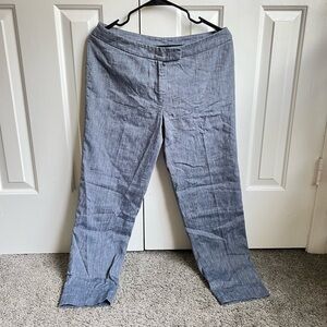 Anne Klein Navy Blue Denim Pants